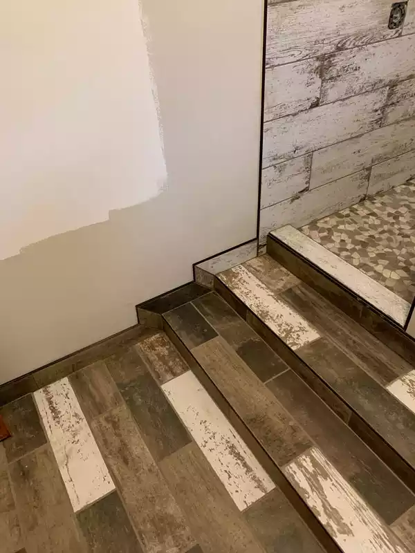 bathroom steps